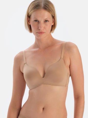 Dagi Push-up BH i beige: forside