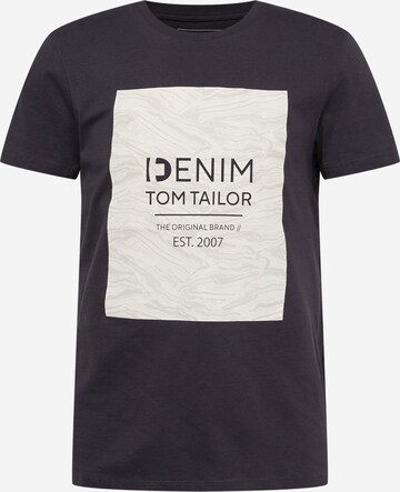 TOM TAILOR DENIM T-Shirt in Grau: predná strana