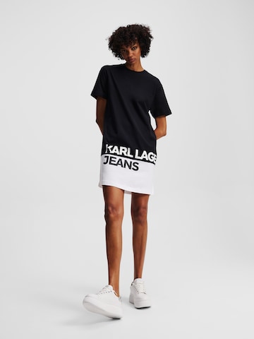 KARL LAGERFELD JEANS Kleid in Schwarz