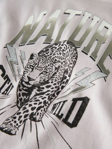 Maglietta 'NKFBEOA' di NAME IT in lilla