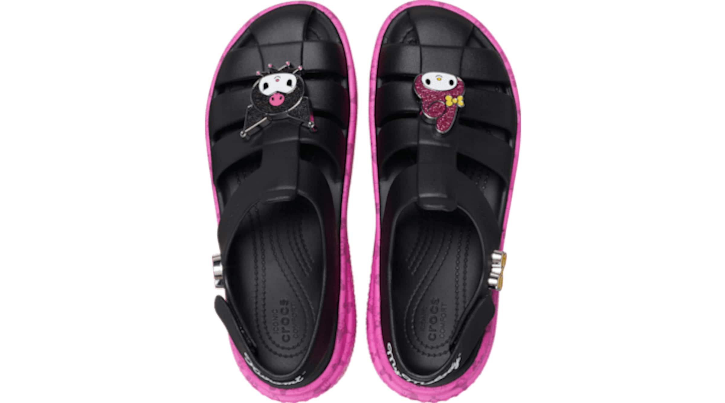 Crocs Босоножки в Черный