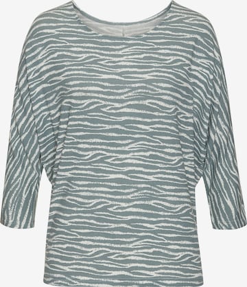 T-shirt LASCANA en bleu : devant