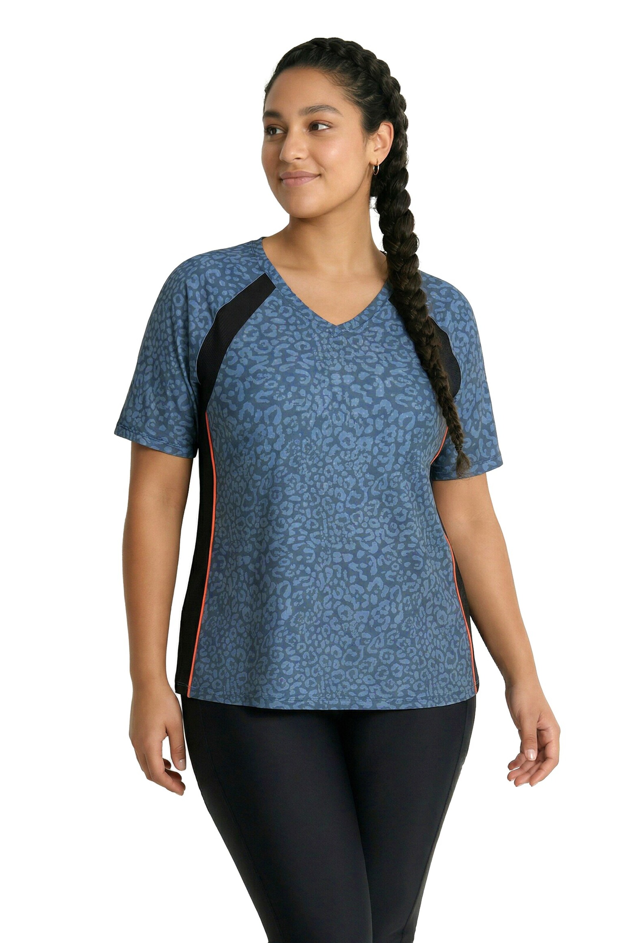 Ulla Popken Shirt in Blau