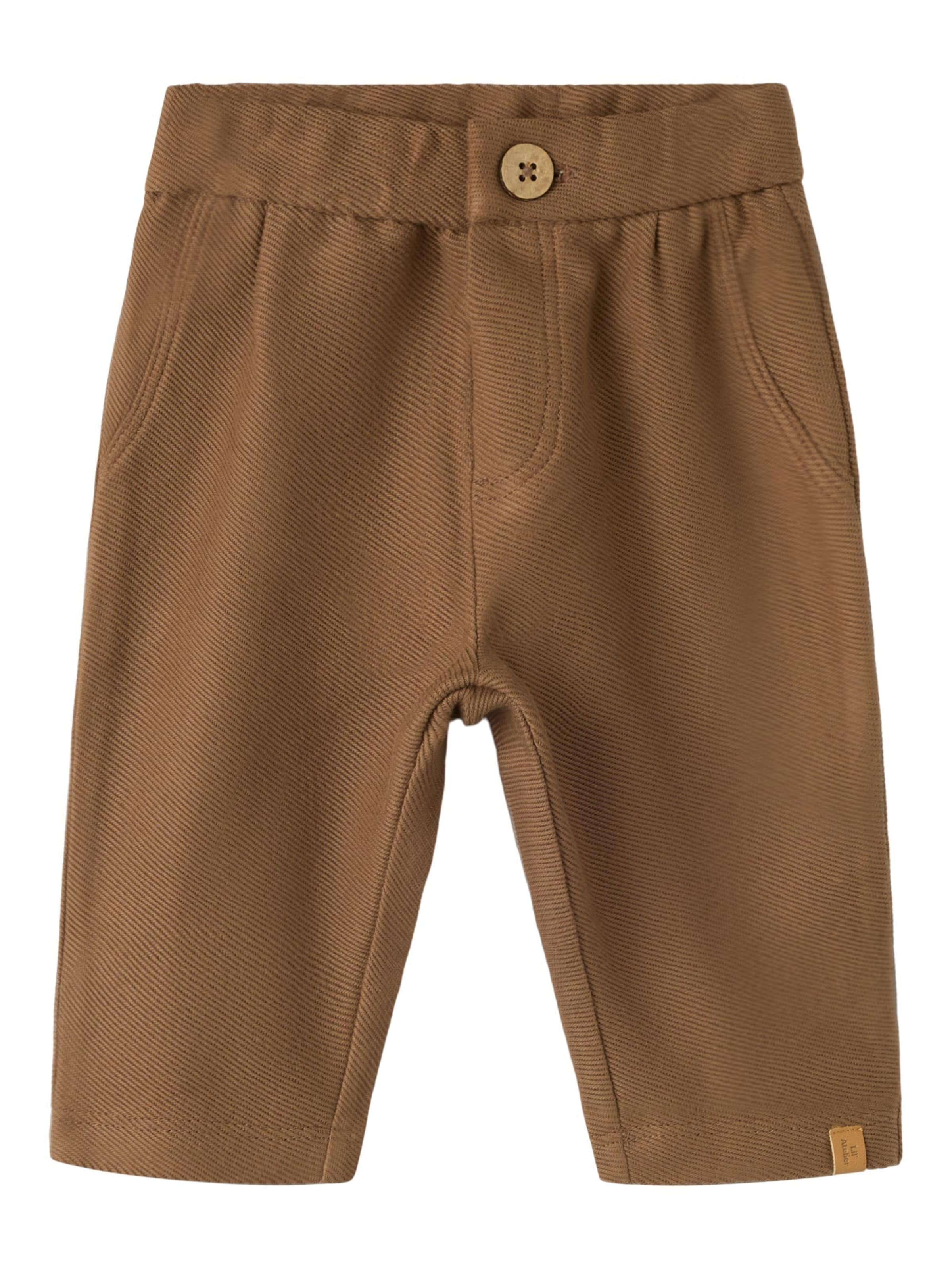 NAME IT - regular Pantalón en marrón: frente