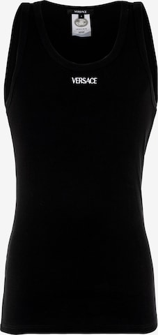 Maglietta intima di VERSACE in nero: frontale