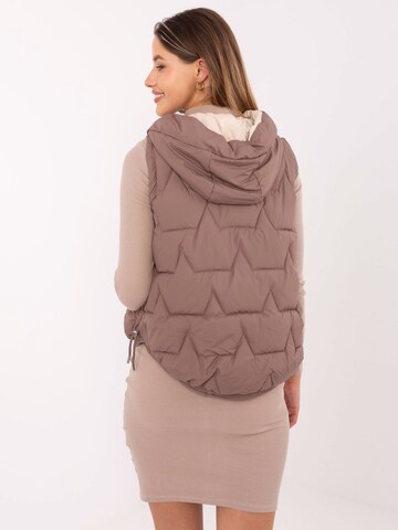 Madnezz House Weste '2502' in Braun