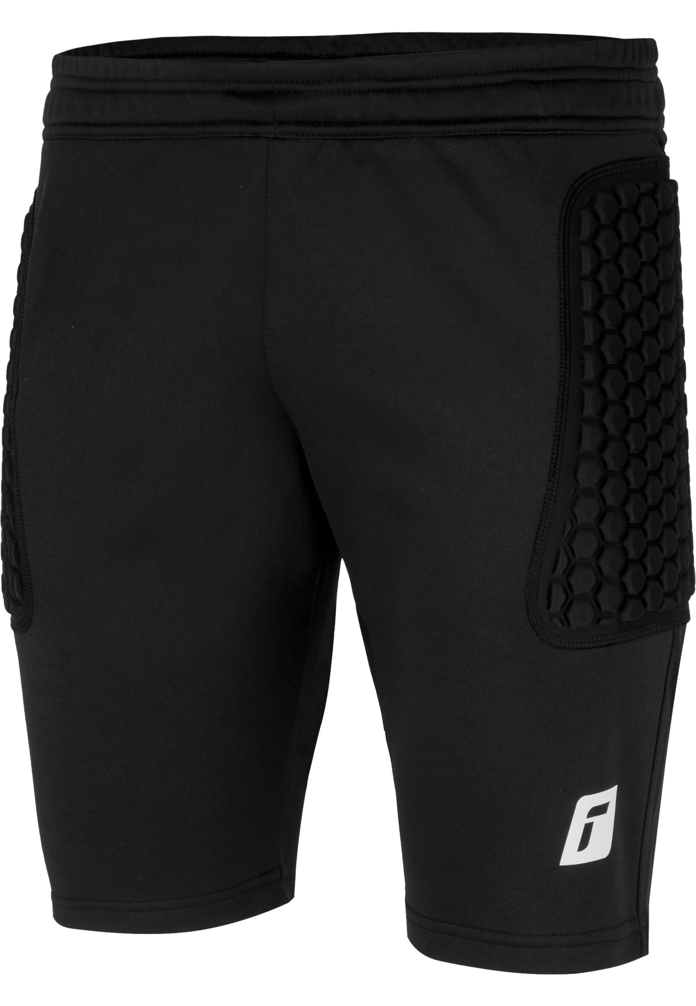 REUSCH Regular Sports trousers 'Contest II Short Advance Junior' in Black: front