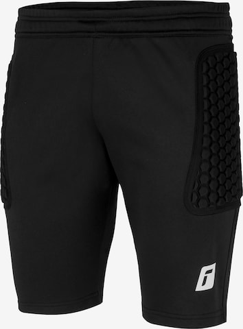 REUSCH Regular Workout Pants 'Contest II Short Advance Junior' in Black: front