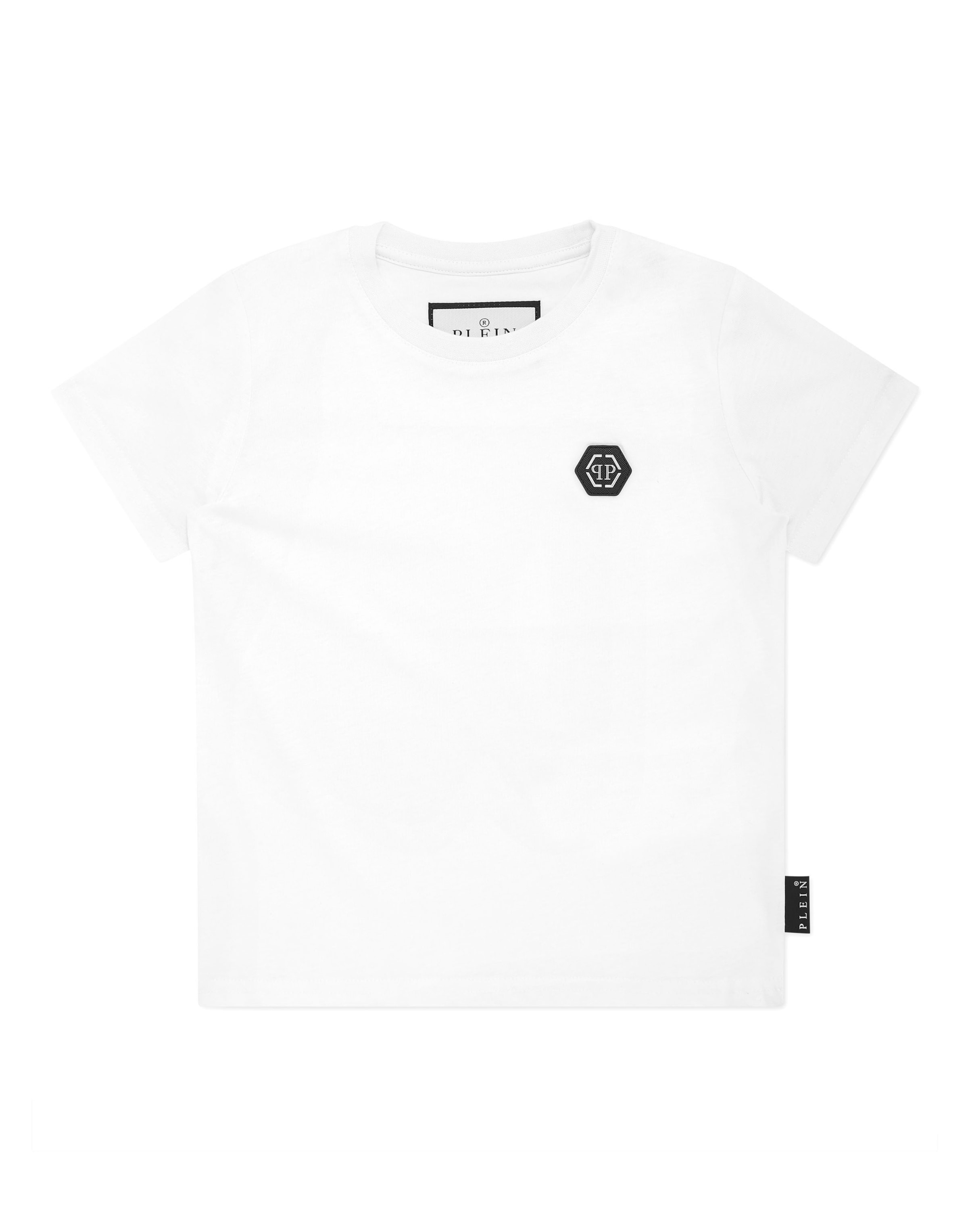 Philipp Plein Shirt 'Gothic' in Wit: voorkant