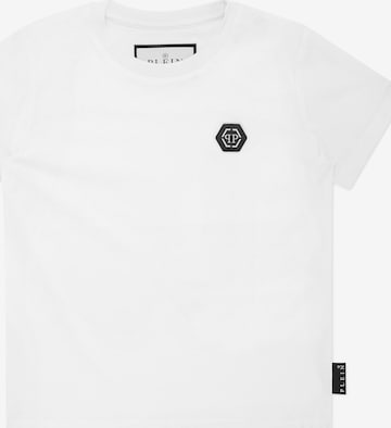 Philipp Plein Shirt 'Gothic' in Wit: voorkant