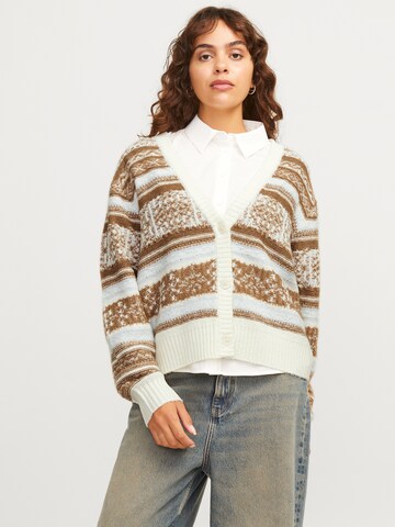 JJXX Knit cardigan 'JXGALILEA' in White: front