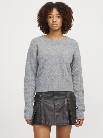 Pull-over 'CLOVER' JJXX en gris : devant