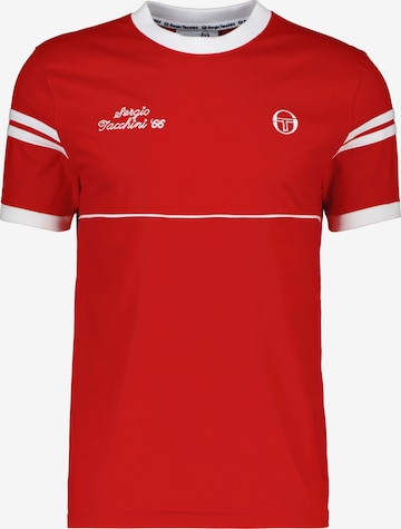 Sergio Tacchini Funktionsshirt 'Orion Davis' in Rot: Vorderseite