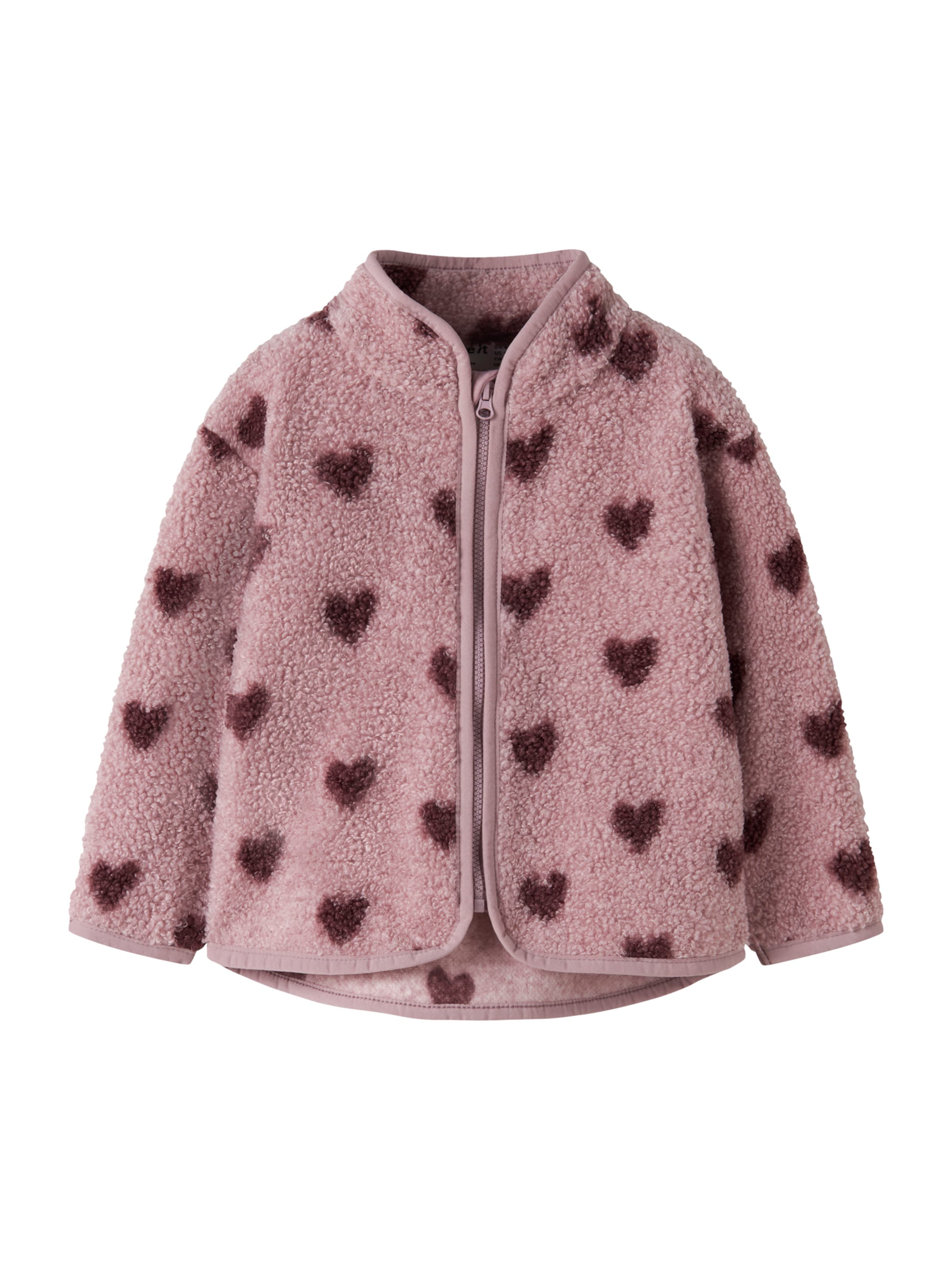 Jachetă  fleece 'NBFOLAJA' de la NAME IT pe mov: față