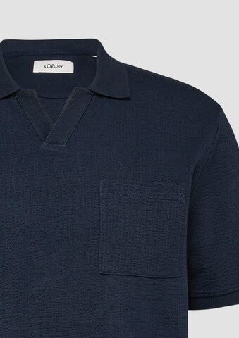 s.Oliver Shirt in Blauw