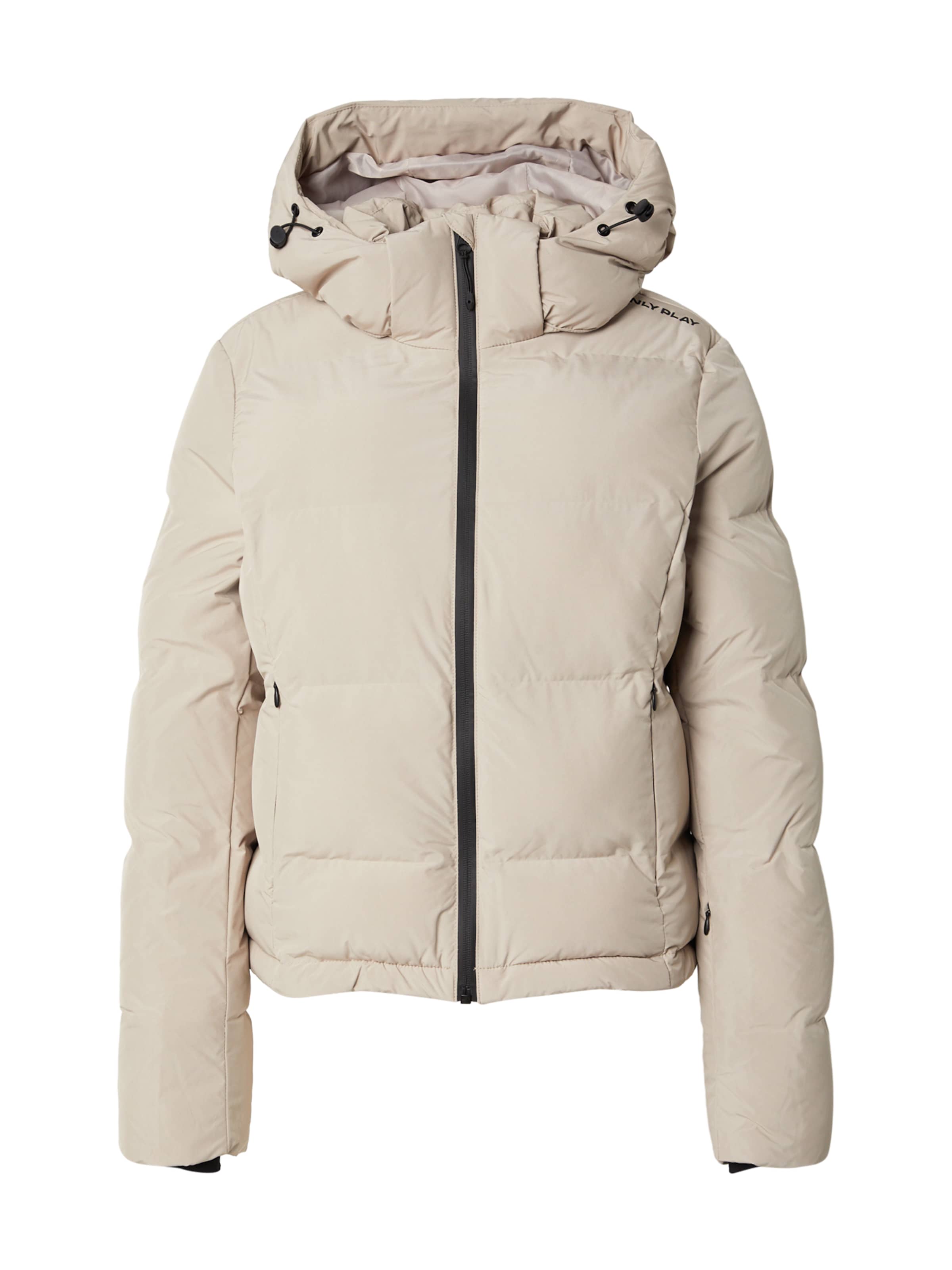 Giacca per outdoor 'ONPMARIA' di ONLY PLAY in beige: frontale