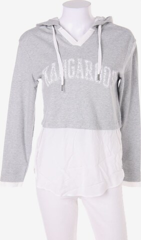 KangaROOS Sweatshirt & Zip-Up Hoodie in XXS-XS in Grey: front