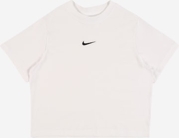 NIKE Performance Shirt in White: front
