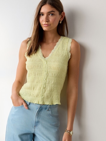 Next Bluse in Grün: Vorderseite