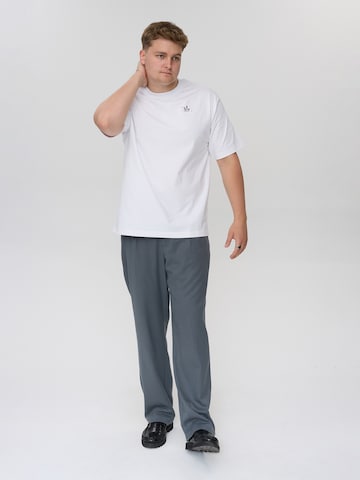 Dxnmxrk - Camiseta 'Gusbert' en blanco