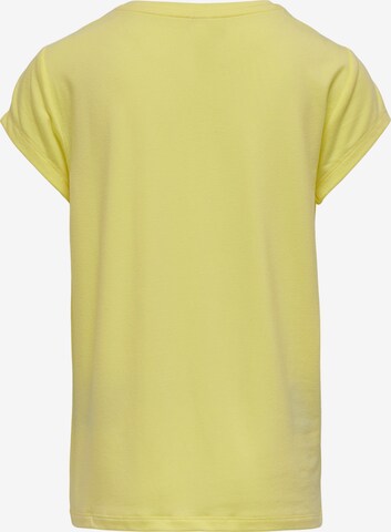 T-Shirt 'Moster' KIDS ONLY en jaune