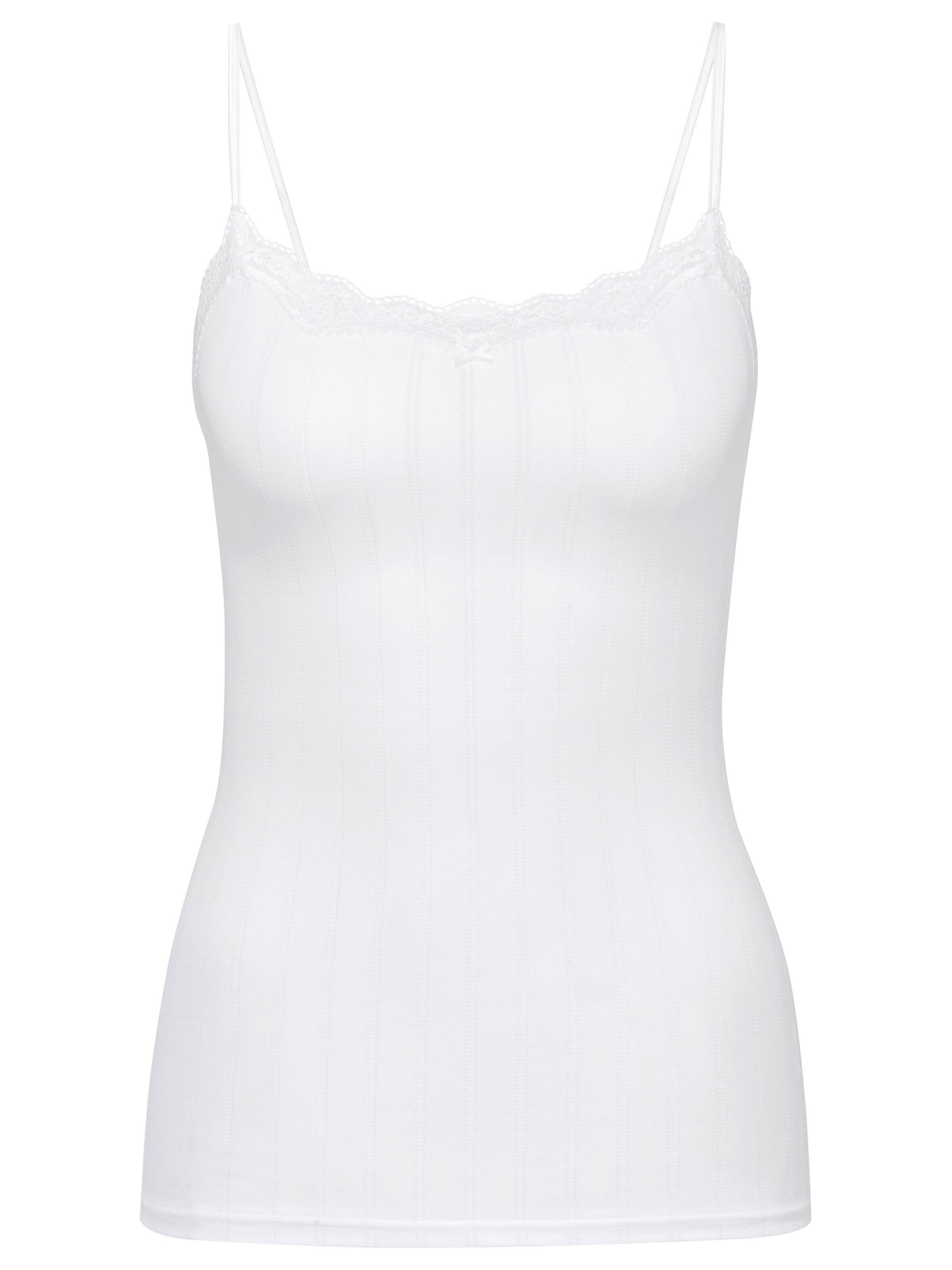 Maglietta intima 'Etude Toujours' di CALIDA in bianco: frontale