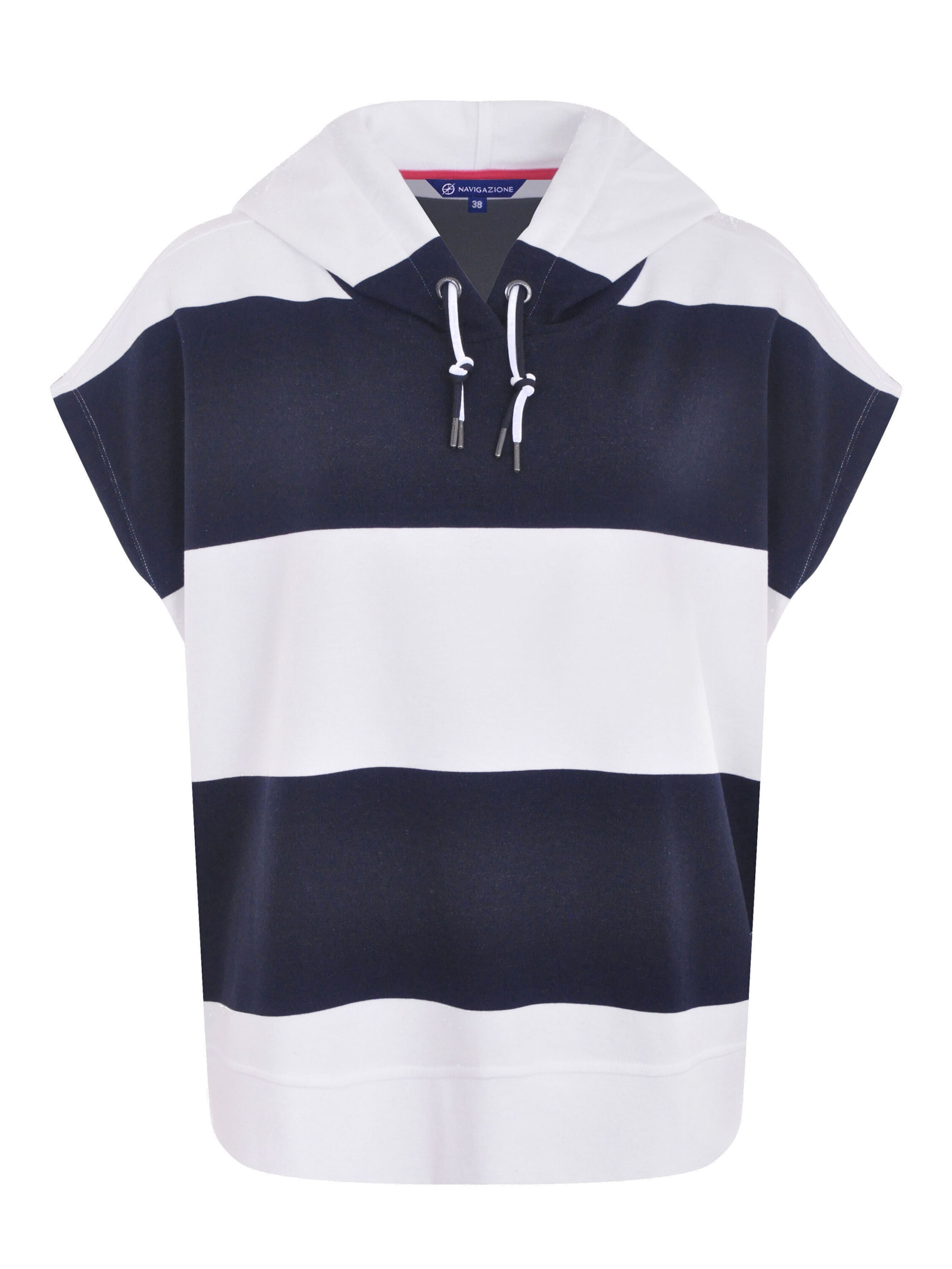 Navigazione Sweatshirt in Schwarz: Vorderseite