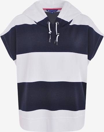 Sweat-shirt Navigazione en bleu : devant