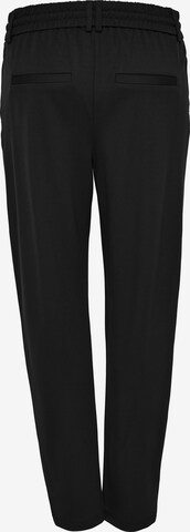 Only Petite Tapered Pleat-Front Pants 'Poptrash' in Black