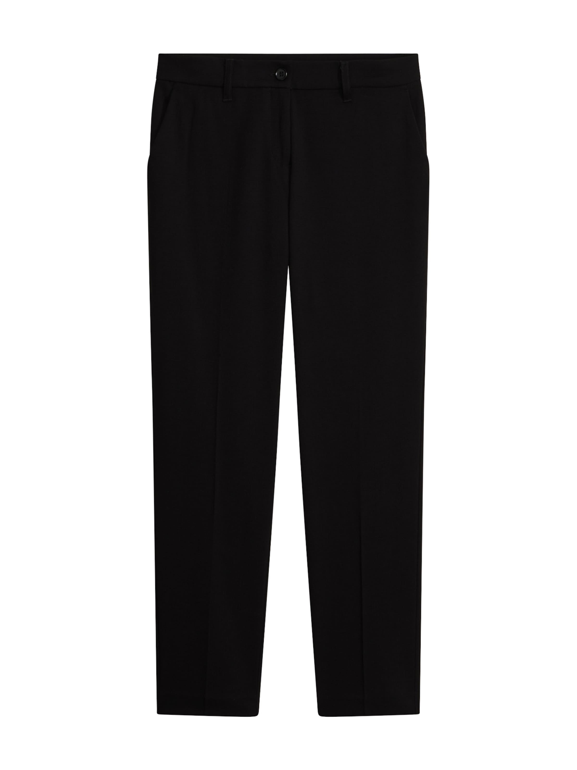 bonprix Slimfit Anzugshose ' ' in Schwarz: Vorderseite
