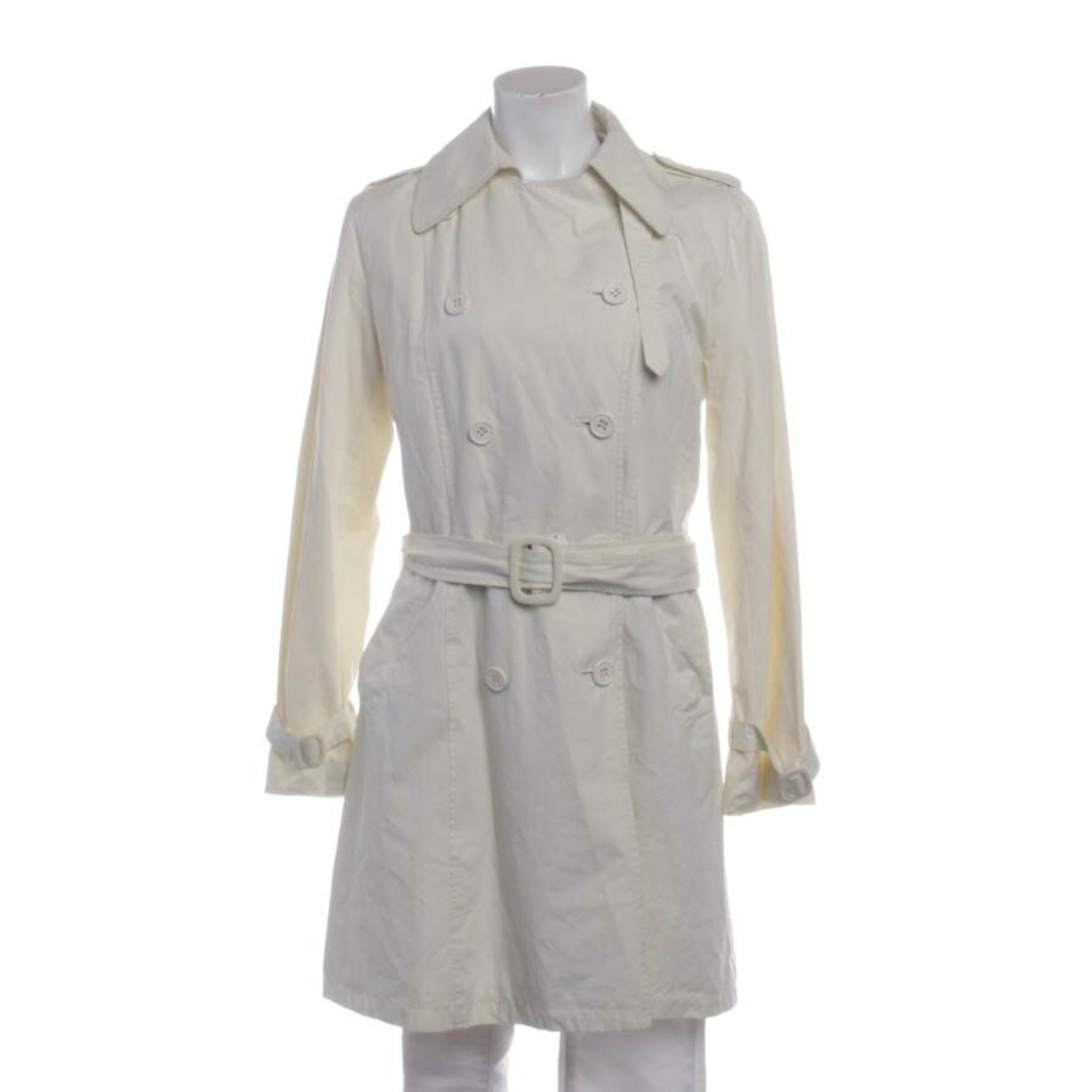 ARMANI Jacket & Coat in S in White: front