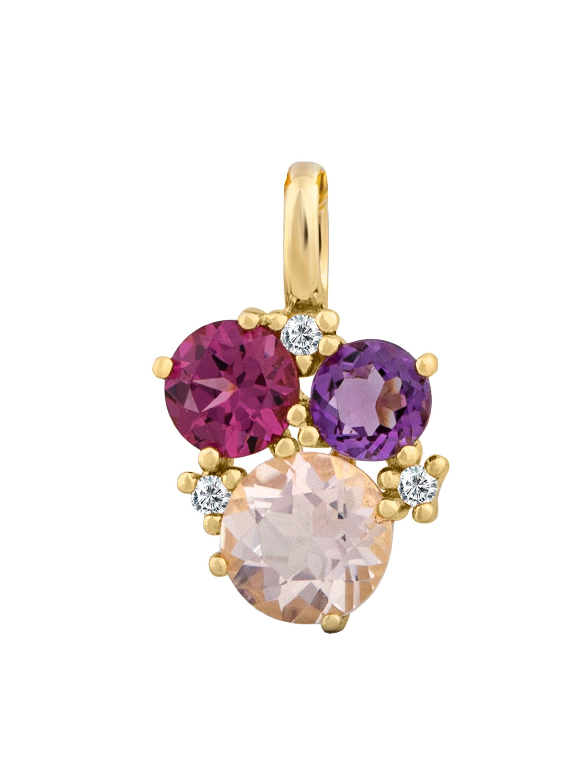 Pendentif Orolino en or : devant