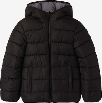 Veste d’hiver IDO COLLECTION en noir : devant