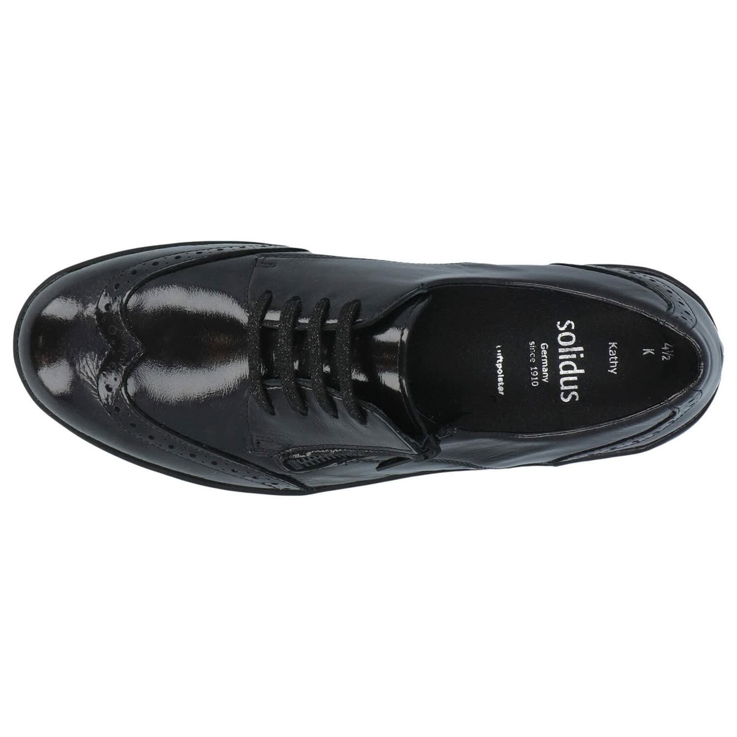 SOLIDUS Athletic lace-up shoe 'Kathy' in Grey