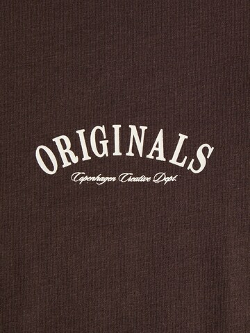 JACK & JONES Shirt in Bruin