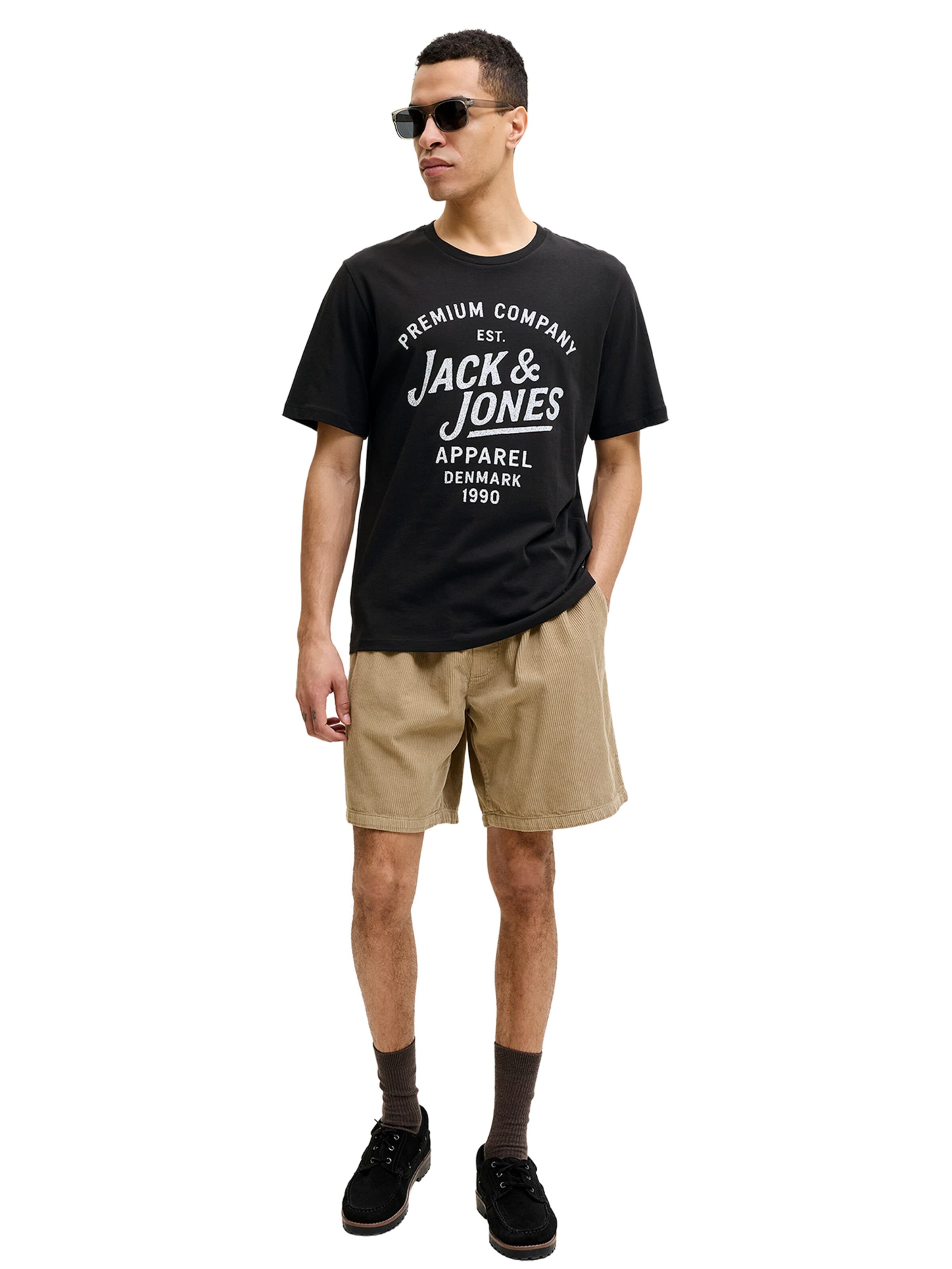 JACK & JONES Shirt 'Bluzane' in Schwarz
