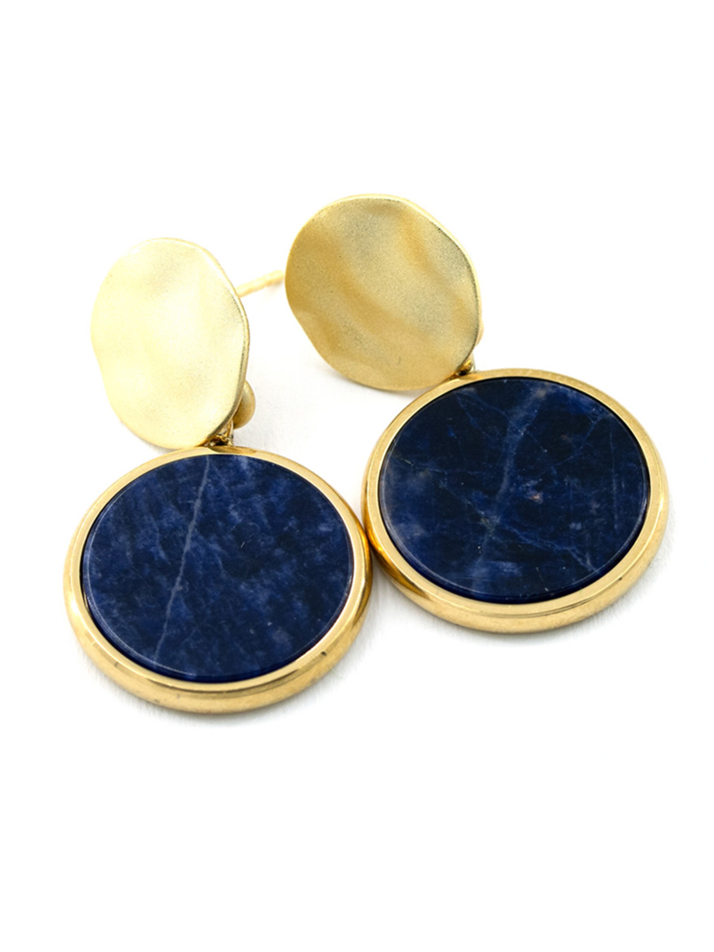 Sergio Engel Earrings in Blue