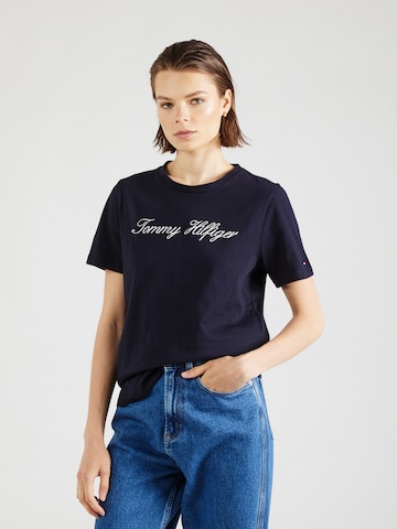 TOMMY HILFIGER Póló - kék: elől