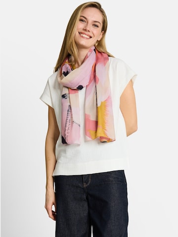 TOM TAILOR Scarf in Pink: front
