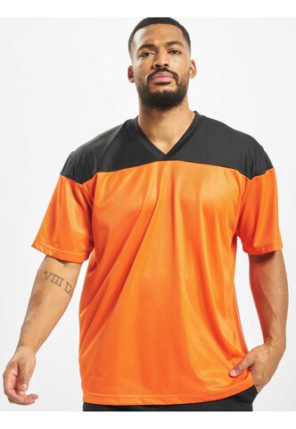 T-Shirt DEF en rouge : devant