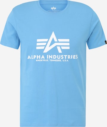 ALPHA INDUSTRIESMajica - plava boja: prednji dio