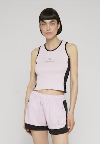 Felicious Top in Purple: front