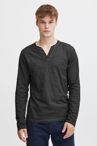 !Solid Shirt 'Tinox' in Black: front