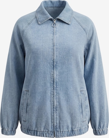 MYMO Tussenjas in Blauw: voorkant