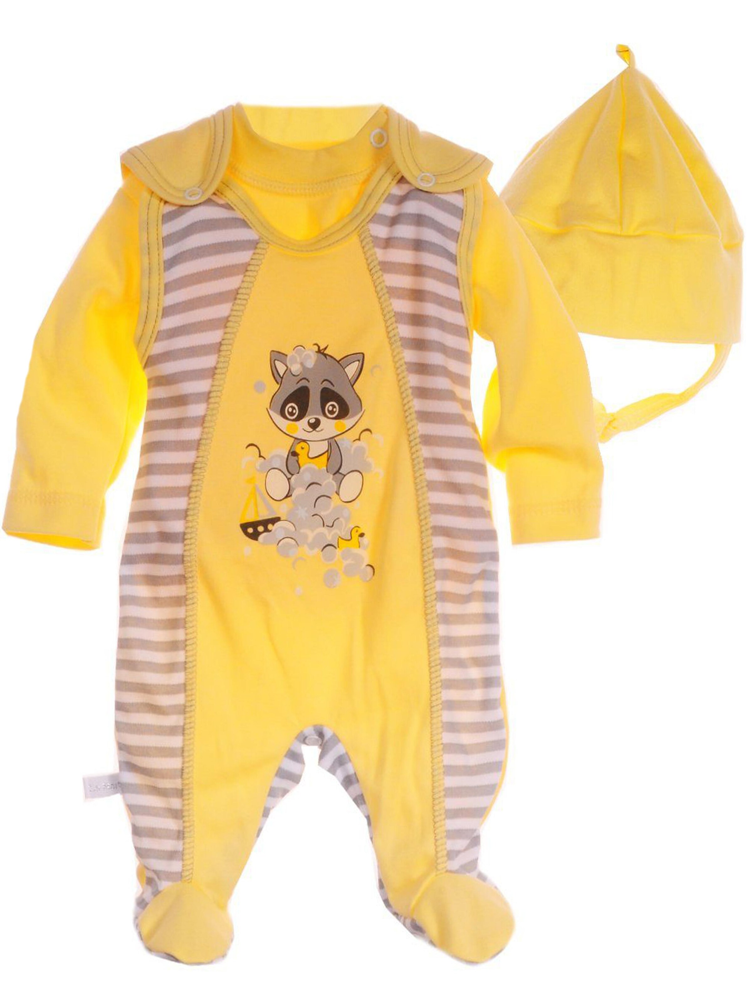 La Bortini Set in Yellow: front