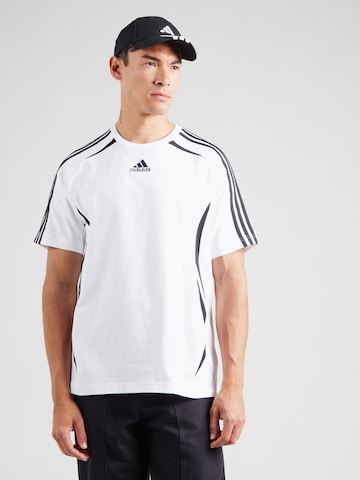 ADIDAS ORIGINALS Koszulka 'Teamgeist' w kolorze biały: przód