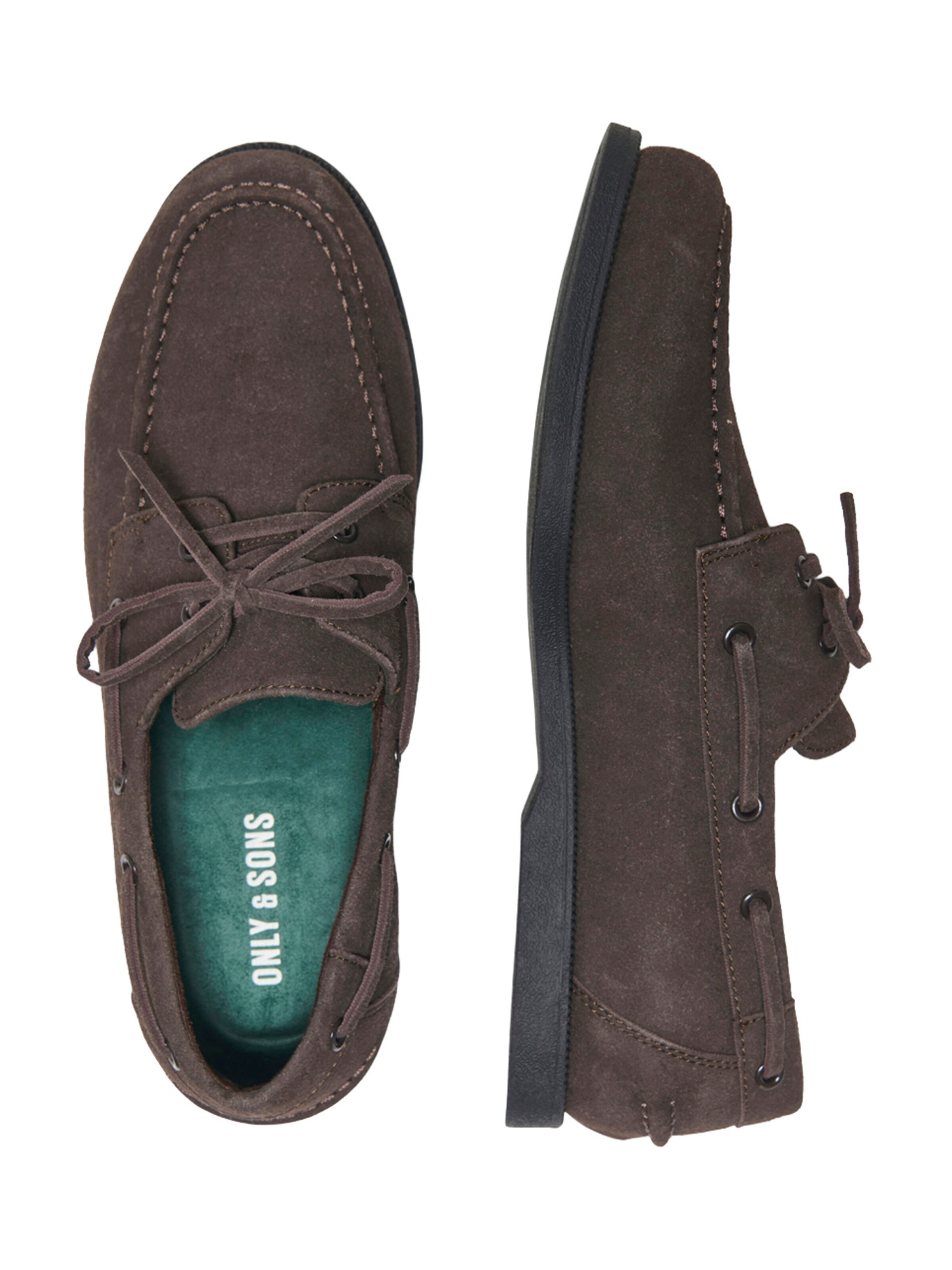 Only & Sons Μοκασίνι 'ONSJOHN' σε καφέ