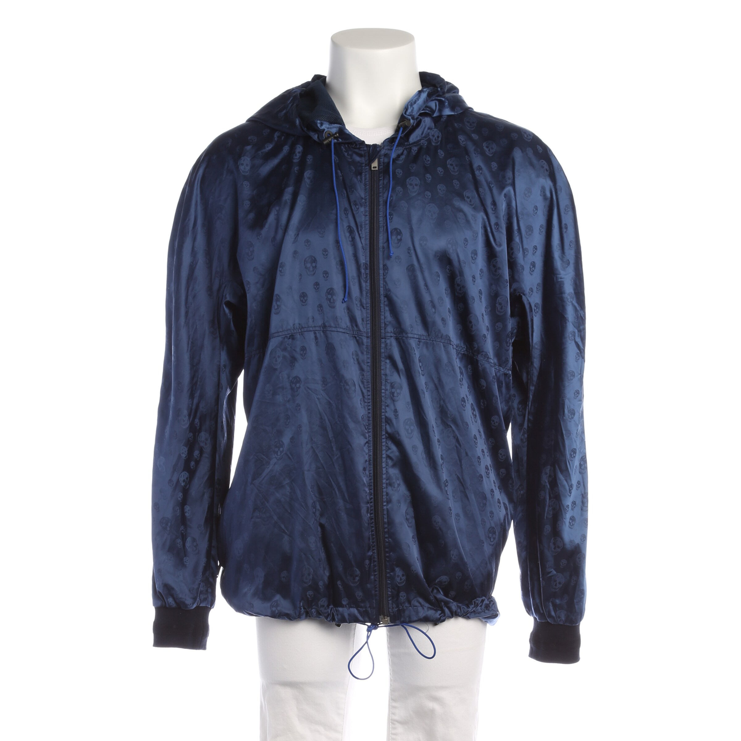 Alexander McQueen Sommerjacke in M-L in blau, Produktansicht