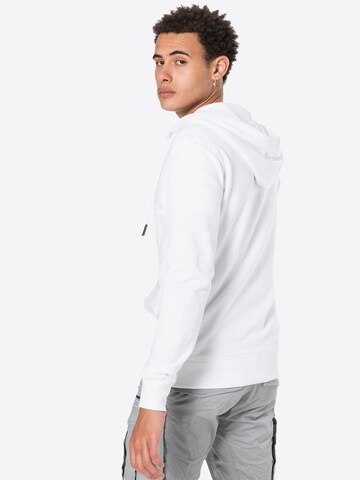 Key Largo Zip-Up Hoodie 'Booster' in White