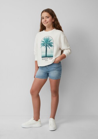 s.Oliver Sweatshirt in Beige